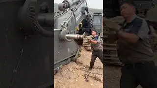 Excavator Arm Assembly!