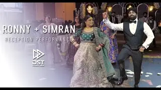 Ronny & Simran Reception Performance