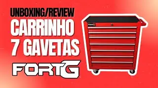 Carrinho para mecânico 7 gavetas FortG