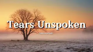 Introverted &ndash; Tears Unspoken (Lyrics) | A Song of Silent Strength and Resilience
