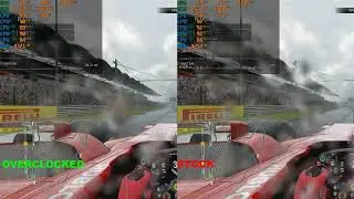 F1 2017: AMD Phenom II x4 965 overclocked + GTX 970 (1080p high settings)