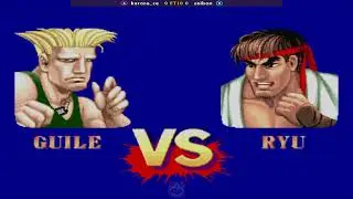 Street Fighter II' - Champion Edition  kuroro_ce (CH) Vs zeibon (CH) || Play Date 18 Jan 26