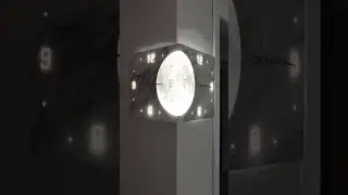 🌙 Two-Side Moon Wall Clock with LED &ndash; A Cosmic Touch for Your Space! 🕰️
