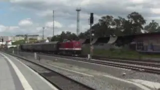 BR 112 (ex. DR) - Einfahrt Hbf Gera zum Bahnhofsfest 2009 (aus Zeitz kommend)