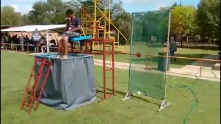 Mobile Dunk tank hire school camps fundays fundraising open day teambuilding fun. Skoolkampe 