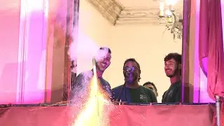 Chupinazo de inicio de las Fiestas de Abarán 2025