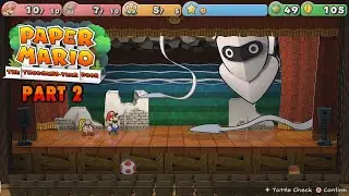 Paper Mario: The Thousand-Year Door (Switch) (Danger Mario) Part 2 ~ The 2x Fire Flower Backup Kill.