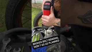 Broken bolt removal didn&rsquo;t go as planned #mechanic #autorepair #garage