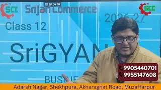 SRIJAN COMMERCE [Dr. Pranav jha] new batch business studies [ SriGYAN batch 2026-27 ] join now