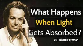 Where Does Light Go When It’s Absorbed? It Actually Never Vanishes - Richard Feynman