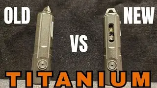 Titanium Keychain Flashlight? Rodman Mini 01 and 01B Tested