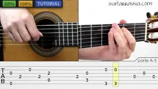 Yesterday guitarra Fingerpicking Fácil con Tabs (clase en la descripción)  fingerstyle GUITAR