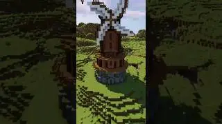 Windmill build hacks #minecraftshorts #minecraft #shorts #minecrafthacks