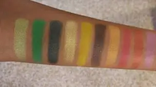 BRUSH SWATCHES | Urban Decay Full Spectrum Palette