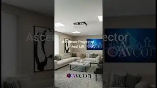 Ascensor de Proyector Arol Lift para ocultar en el techo