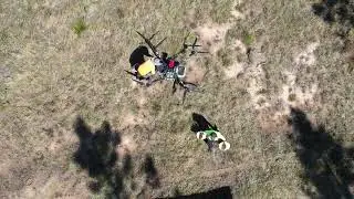 Drone Fertilizing at Wongi