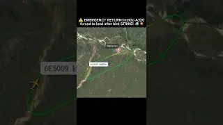 IndiGo A320 makes emergency landing in Patna after bird strike! All 175 passengers safe 🙏🐦🛬
