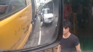 DONGFENG 裕隆東風 垃圾車 車內 視角 (高畫質不專業錄影) 2019年5月25拍攝