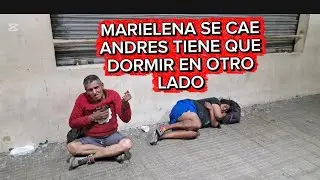 MARIELENA SE CAE ,ANDRES TIENE QUE DORMIR EN OTRO LADO.