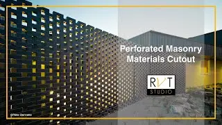 Perforated Masonry | Cutout Material