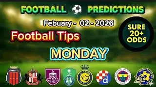 Football Predictions Today 02 Febuary 2026 | England Premier League, Pro League & Turkey Lig B Tips