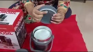 Borosil Hot N Fresh Lunch Box|True Review|Travel Time Baby Food Hotpot|Hot upto8hrs|Vacuum Insulated