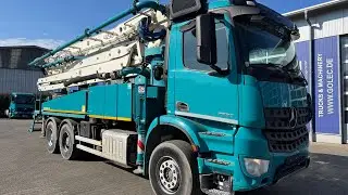 G300118 - Mercedes-Benz AROCS 2836 6x4 Euro 6 Betonpumpe SERMAC 4Z38 aus Baujahr 2019