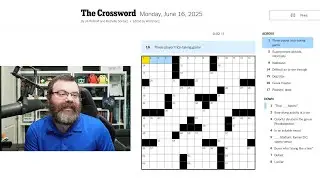 Learning Crossword Week 57 | NYT Crossword Monday June 16th, 2025