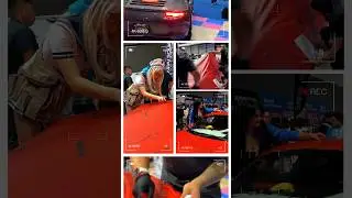 Goodsmile racing US x Xpressskins Robotech Macross Live Itasha Wrap Install At Anime Expo 2024