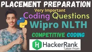 Wipro NLTH Coding Question in Python | Compare the Triplets HackerRank Solution in Python #Placement