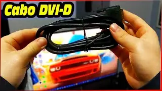 Comprei um CABO DVI-D 24+1 - Uso 3 MONITORES no meu PC GAMER