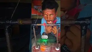 Needle Blade & DC Motor Fan Collision Experiment | Amazing Scienc #youtubeshorts #experiment #motor