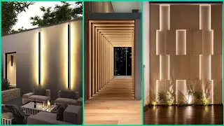 100 House Exterior Wall Light Ideas | Modern Wall Lighting Design Ideas | Wall Decoration Lights