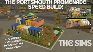 SIMS 4 -  GOING GREEN! THE PORTSMOUTH PROMENADE #speedbuild #nocc
