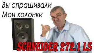 Вы спрашивали: мои колонки. Schneider 272.1 LS