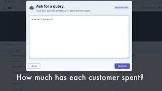 Ask Your Data a Question