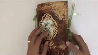 SOLD 🙏🏼: Hummingbird Junk Journal..Tsunami Rose DT Project