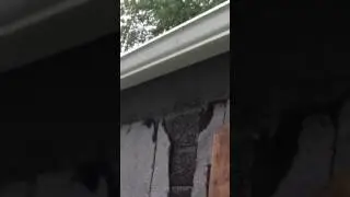 Garage gutter video 1
