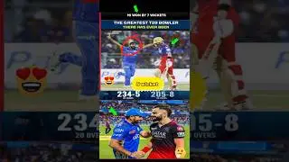 rcb vs mi highlights 2024🔥👿 #mivsrcb #ipl2024 #youtubeshorts #shorts