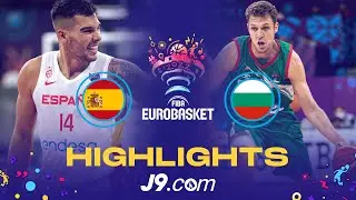 Spain 🇪🇸 - Bulgaria 🇧🇬 | Game Highlights - FIBA #EuroBasket 2022
