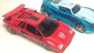 Video Review of the Takara Tomy Transformers masterpiece MP 12 Sideswipe обзор на РусскомRUS