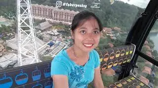 Aerial View of Universal Studios from Cable Car