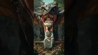 Heaven Sent a Dragon to Protect the Child #god #jesus #jesuschrist #faith #prayer #love #shorts