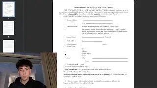 how to fill out a contract (wholesale real estate)