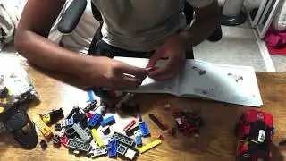 Lego 60462 Helicopter, Fire Truck and Submarine building