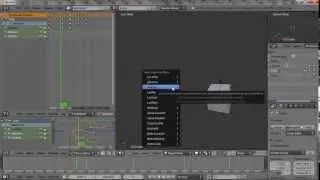 Introdução de keyframes e animação simples no blender
