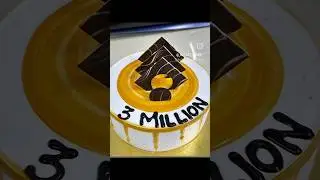 3 million completed celebration #cake #dulcet #cakedecorating #smallbusiness #bulkorder #celebration