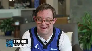 Newest Member of the Magic, Chris Nikic, an Inspiration to Team’s Coaches, Players and Staff 💙