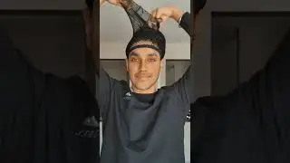 How to wear a tuque with long hair #longhair #model
