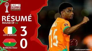 C&ocirc;te d'Ivoire Burkina Faso | 3-0 | R&eacute;sum&eacute; | CAN 2025 - #TotalEnergiesAFCON2025